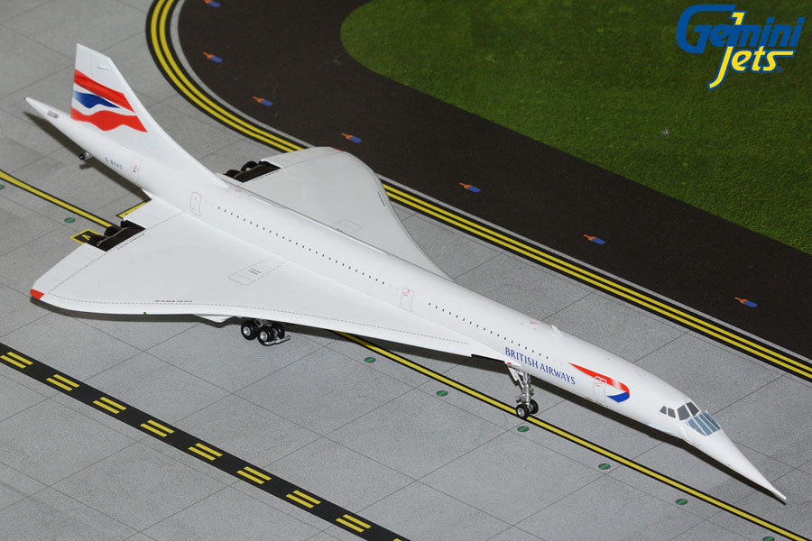 GEMINI JETS CONCORDE BRITISH AIRWAYS REG: G-BOAD