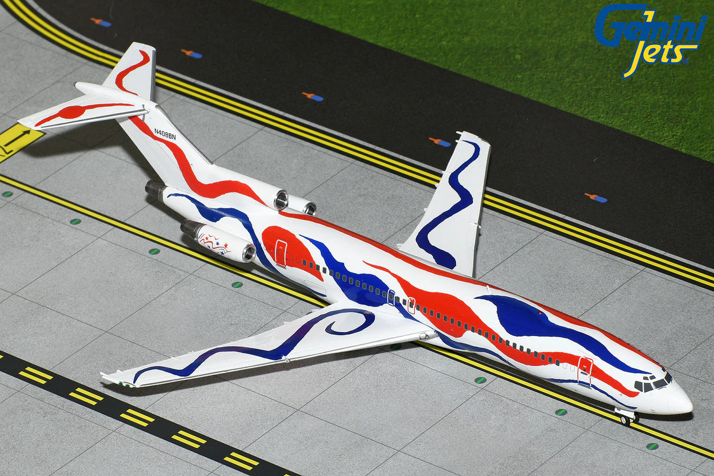 GEMINI JETS B727-200 BRANIFF INTERNATIONAL AIRWAYS "CALDER BICENTENNIAL" REG: N408BN