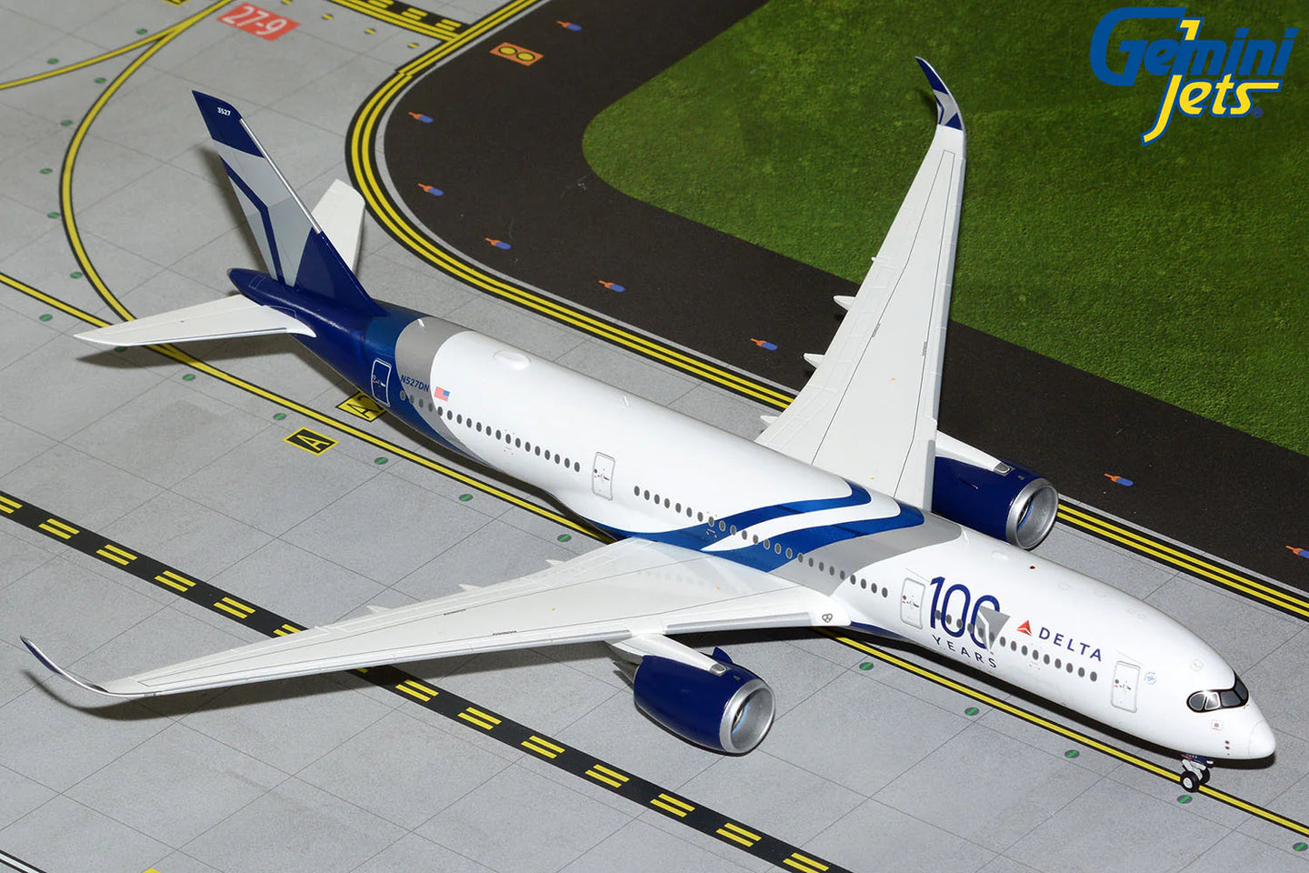 GEMINI JETS A350-900 DELTA AIRLINES "100 YEARS LIVERY" REG: N527DN