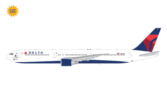 GEMINI JETS B767-400ER DELTA AIR LINES "VINCE DOOLEY" (NEW TOOLING) (FLAPS DOWN) REG: N842MH