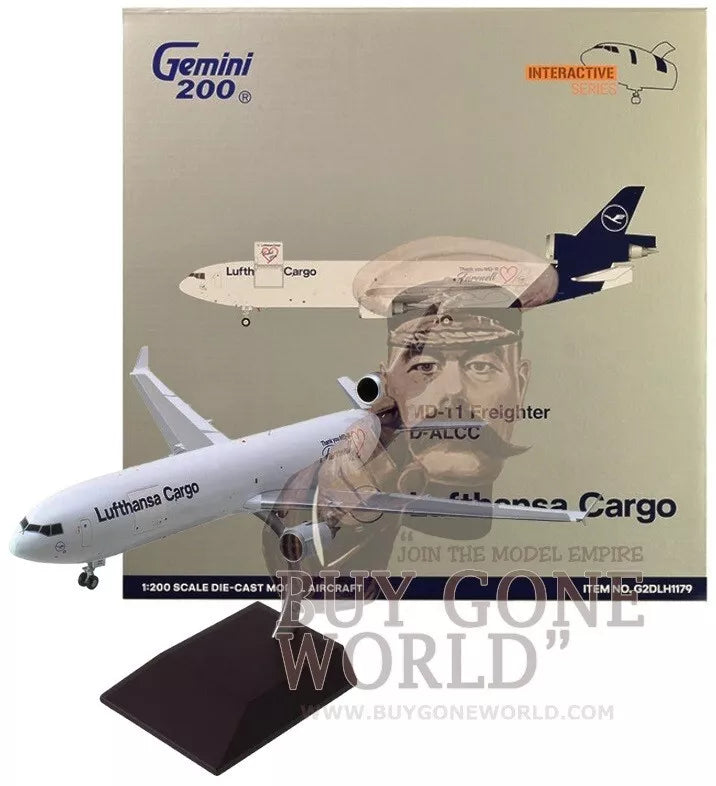 GEMINI JETS MD-11F LUFTHANSA CARGO "THANKYOU/FAREWELL" REG: D-ALCC