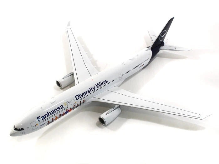 GEMINI JETS A330-300 LUFTHANSA "FANHANSA LIVERY" REG: D-AIKQ