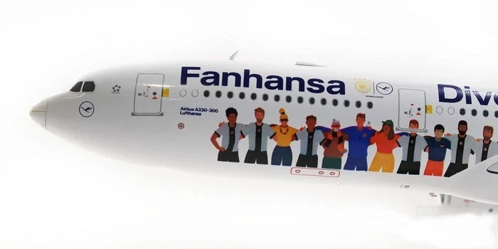 GEMINI JETS A330-300 LUFTHANSA "FANHANSA LIVERY" REG: D-AIKQ