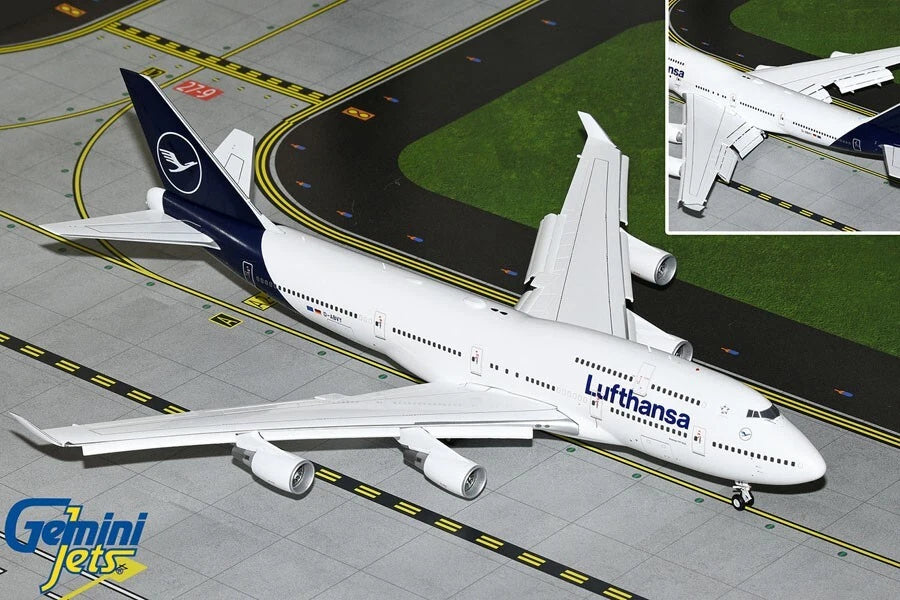 GEMINI JETS B747-400 LUFTHANSA (FLAPS DOWN) REG: D-ABVY