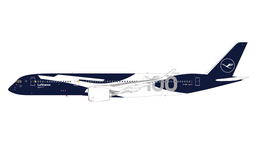 GEMINI JETS A350-900 LUFTHANSA "100 YEARS LIVERY" REG: D-AIXL