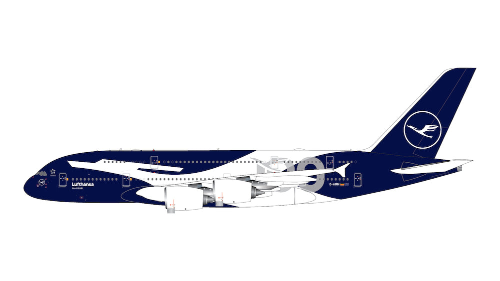 GEMINI JETS A380-800 LUFTHANSA '100 YEARS LIVERY' REG: D-AIMH