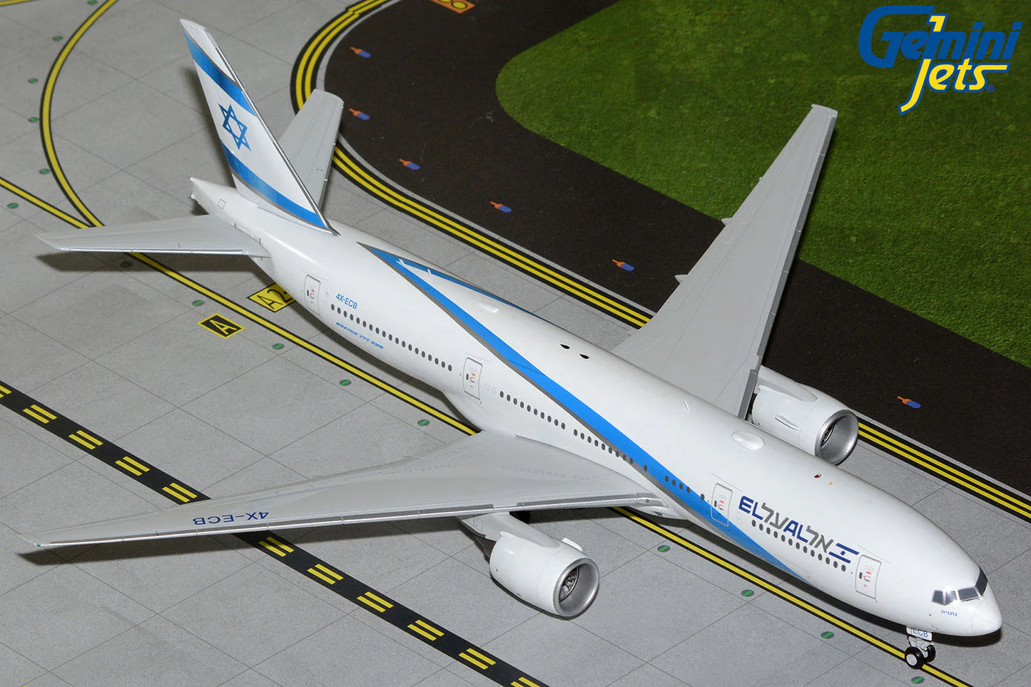 GEMINI JETS B777-200ER EL AL ISRAEL AIRLINES REG: 4X-ECB