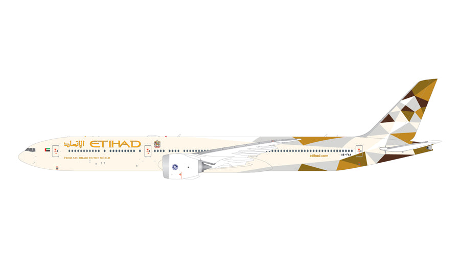 GEMINI JETS B777-9 ETIHAD AIRWAYS REG: A6-FAA (WITH OPTIONAL FOLDED WINGTIPS)