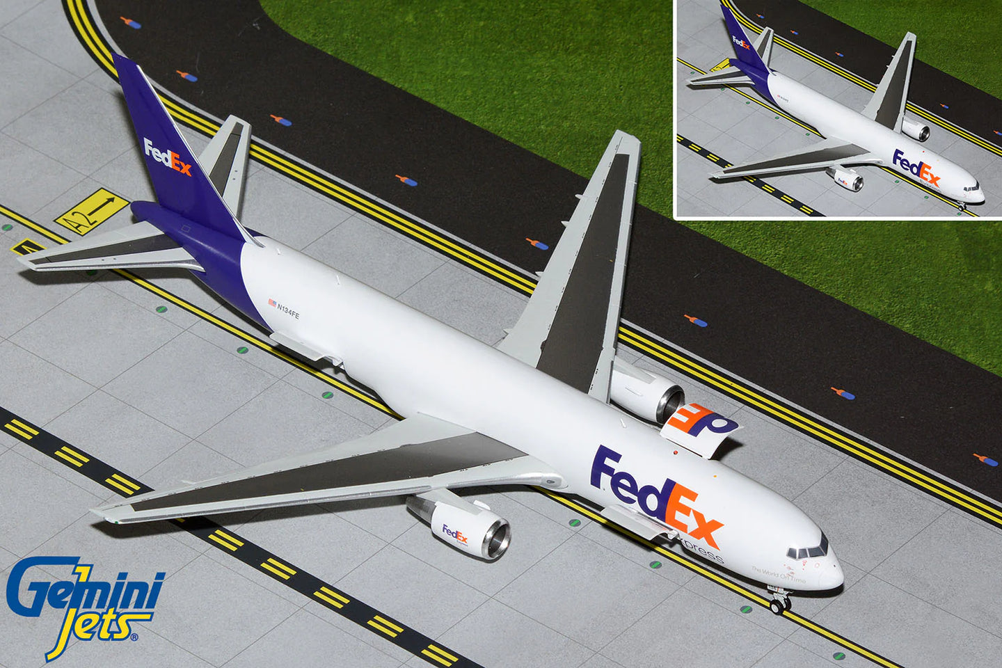 GEMINI JETS B767-300ER(F) FEDEX EXPRESS REG: N134FE