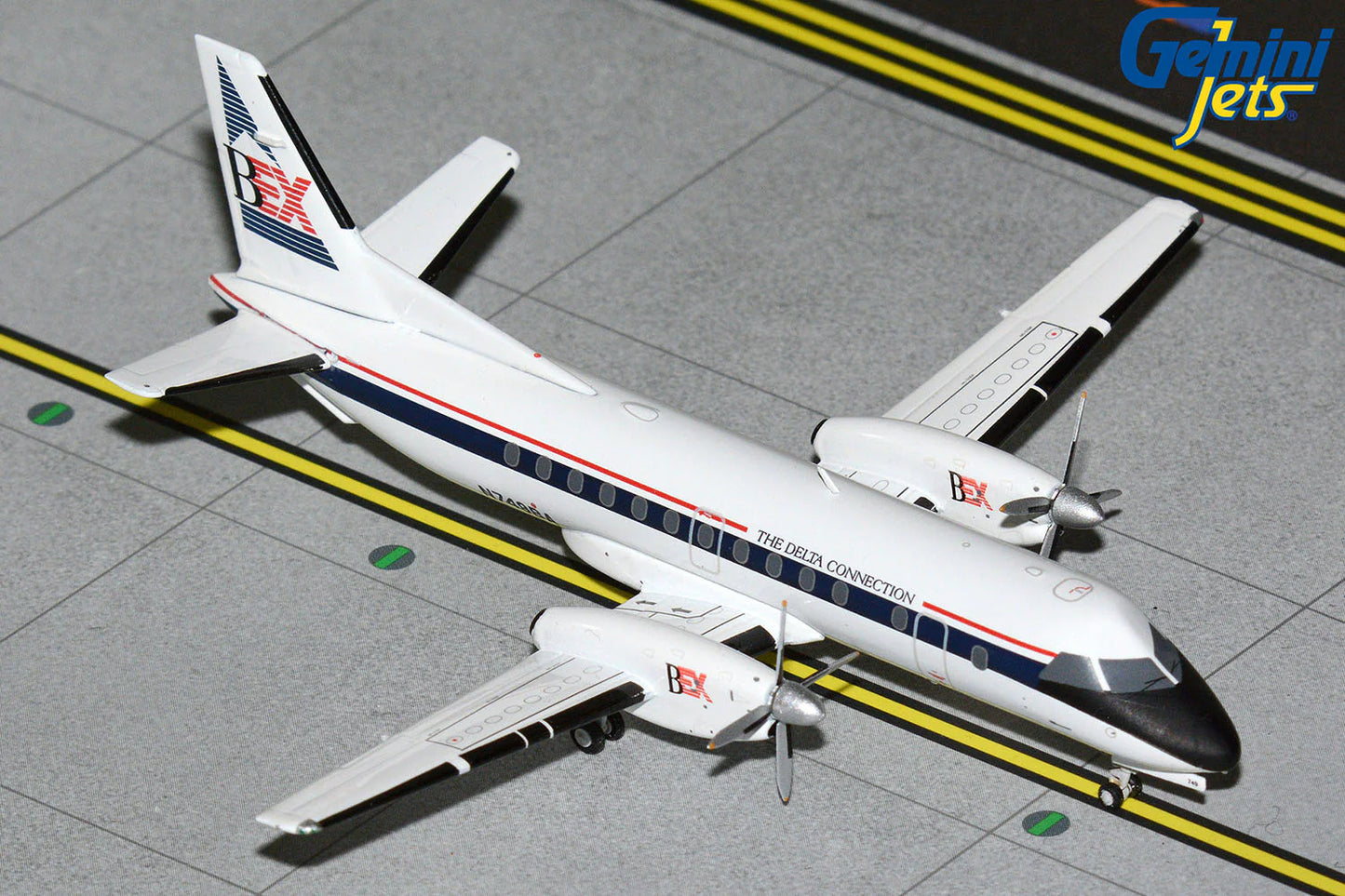 GEMINI JETS 340A BUSINESS EXPRESS AIRLINES "THE DELTA CONNECTION" REG: N749BA