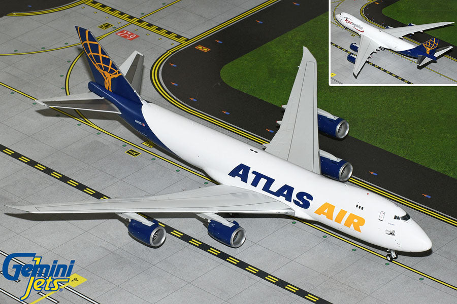 GEMINI JETS B747-8F ATLAS AIR/APEX LOGISTICS "FINAL B747" REG: N863GT