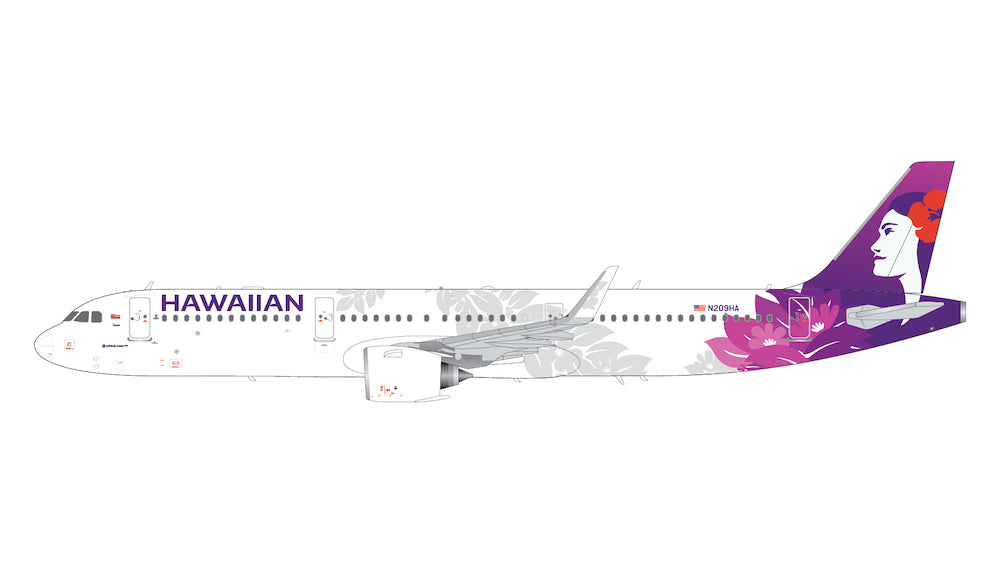 GEMINI JETS A321 NEO HAWAIIAN AIRLINES REG: N209HA
