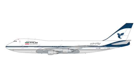 GEMINI JETS B747-100B IRAN AIR "POLISHED BELLY" REG: EP-IAM