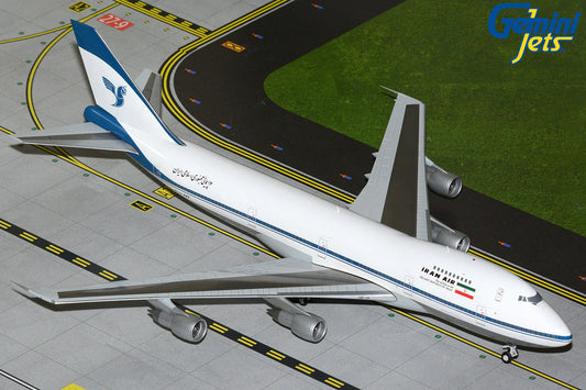 GEMINI JETS B747-100B IRAN AIR (POLISHED BELLY) REG: EP-IAM