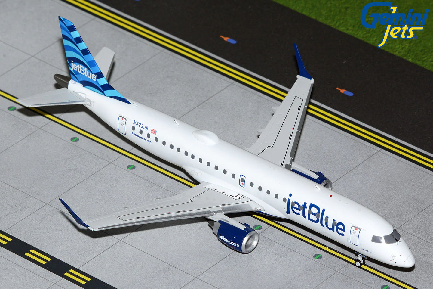 GEMINI JETS E190-100IGW JETBLUE AIRWAYS "ONLY BLUE" REG: N323JB