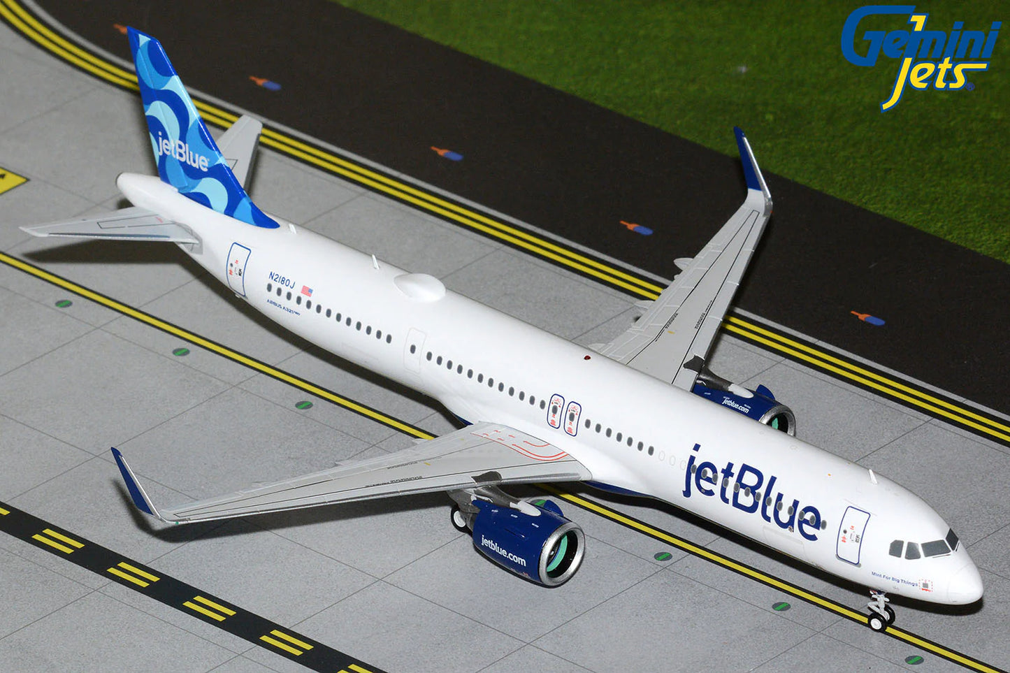 GEMINI JETS A321NEO JETBLUE AIRWAYS "MINT FOR BIG THINGS" REG: N2180J