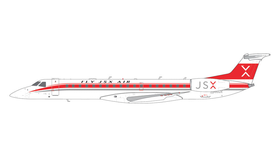 GEMINI JETS E145R JSX FLY JSX AIR "RETRO LIVERY" REG: N960JX
