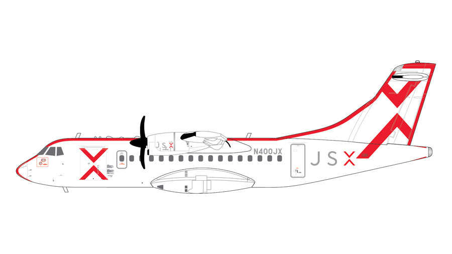 GEMINI JETS ATR 42-600 JSX REG: N400JX