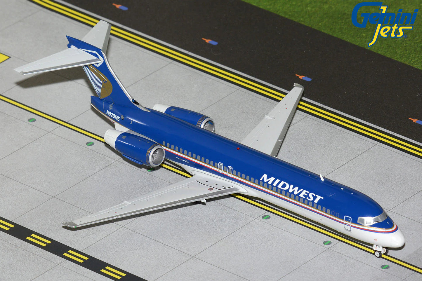 GEMINI JETS BOEING 717-200 MIDWEST AIRLINES REG: N920ME