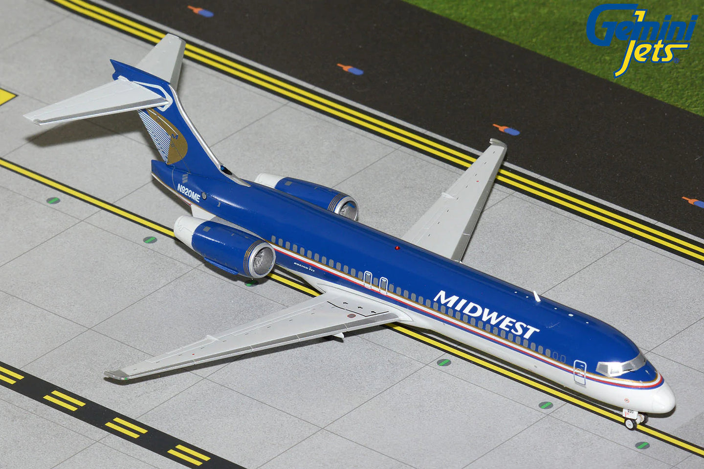 GEMINI JETS BOEING 717-200 MIDWEST AIRLINES REG: N920ME