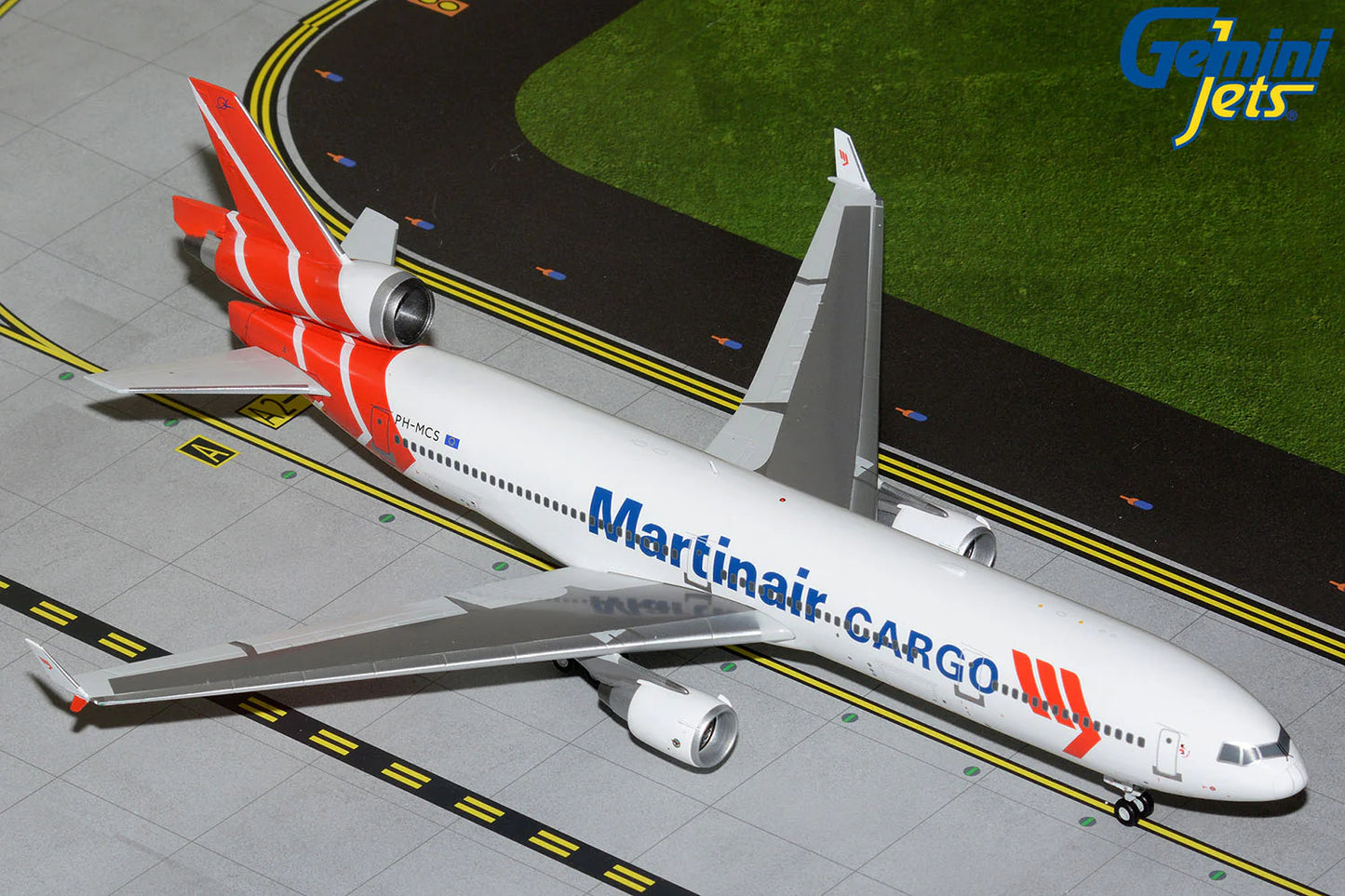 GEMINI JETS MD-11CF MARTINAIR CARGO REG:PH-MCS