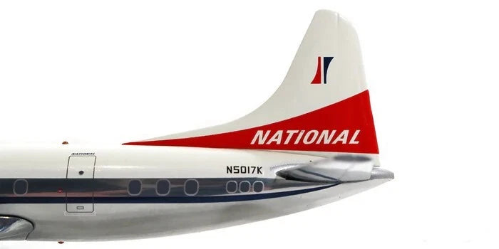 GEMINI JETS L-188A ELECTRA NATIONAL AIRLINES (POLISHED BELLY) REG: N5017K