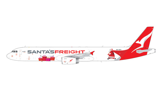 GEMINI JETS A321P2F QANTAS FREIGHT "SANTAS FREIGHT" REG: VH-XF4