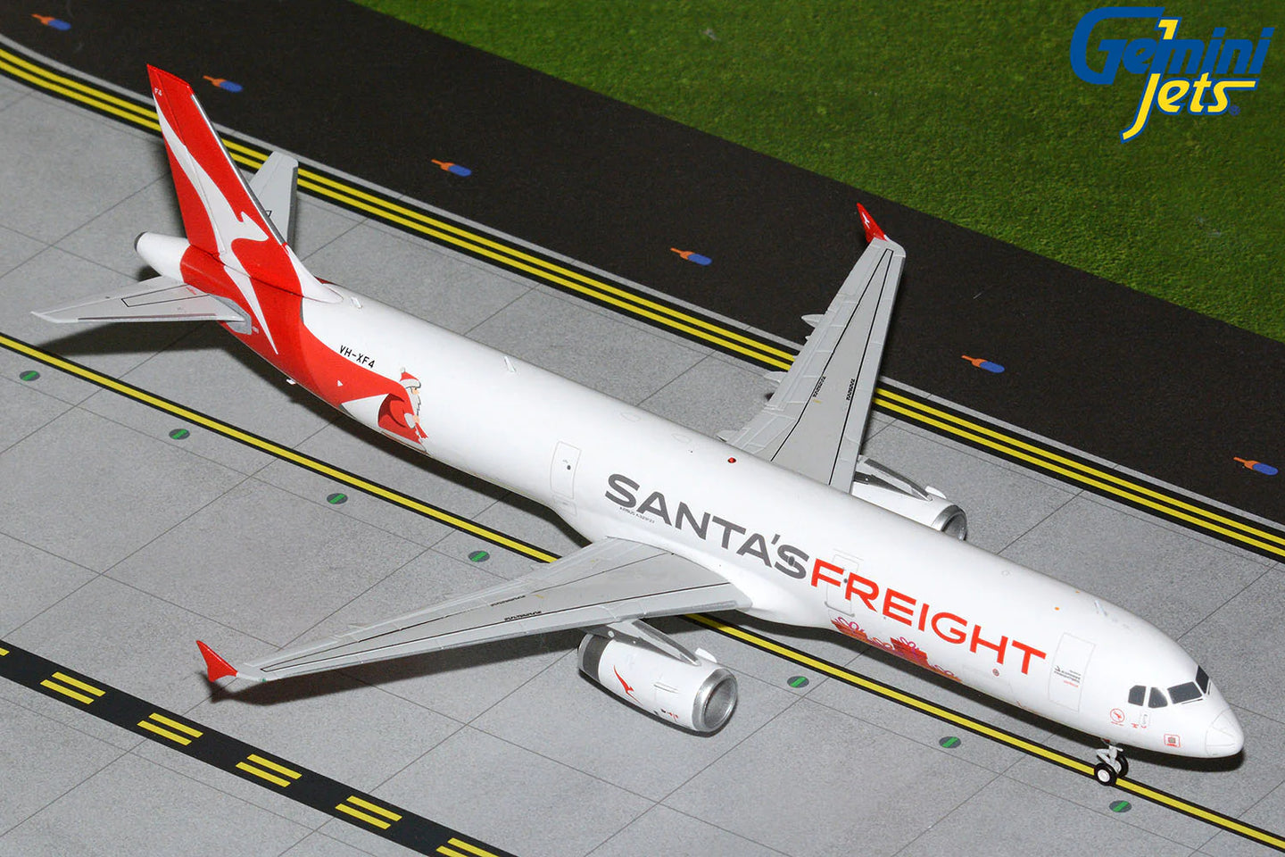 GEMINI JETS A321P2F QANTAS FREIGHT "SANTAS FREIGHT" REG: VH-XF4