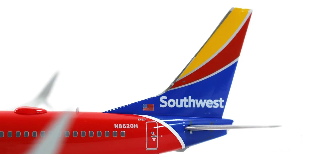GEMINI JETS B737-800S SOUTHWEST AIRLINES "TENNESSEE ONE" (FLAPS DOWN) REG: N8620H