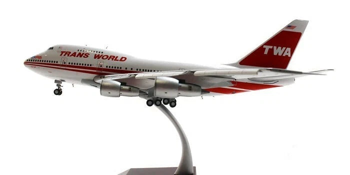 GEMINI JETS B747SP TRANS WORLD AIRLINES (TWA) "BOSTON EXPRESS" (FLAPS DOWN) REG: N58201