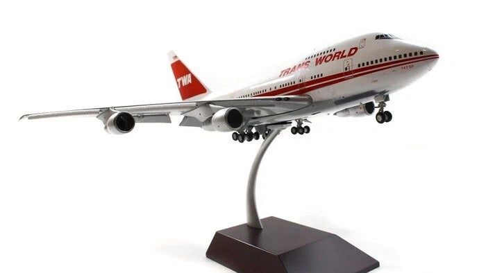 GEMINI JETS B747SP TRANS WORLD AIRLINES (TWA) "BOSTON EXPRESS" (FLAPS DOWN) REG: N58201