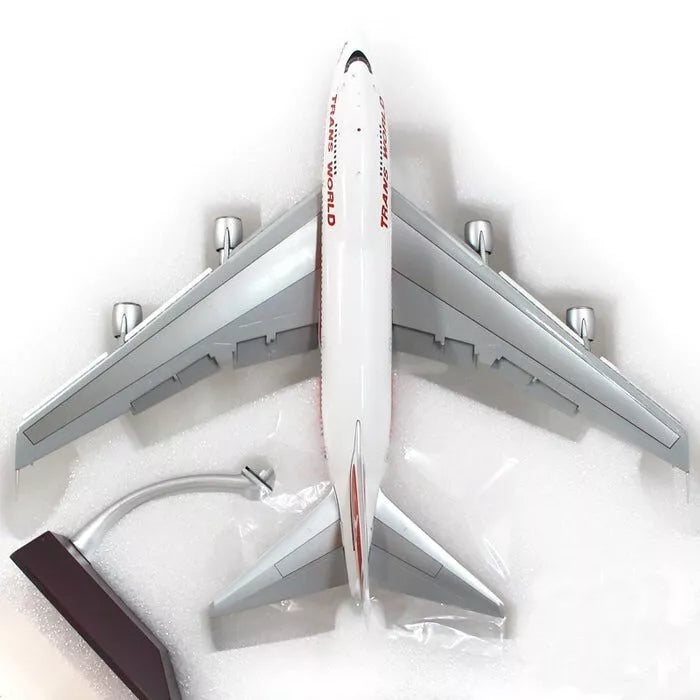 GEMINI JETS B747SP TRANS WORLD AIRLINES (TWA) "BOSTON EXPRESS" (FLAPS DOWN) REG: N58201