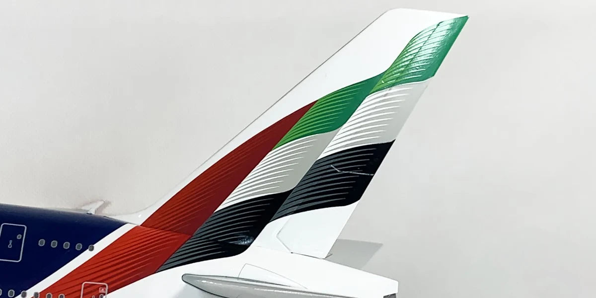 GEMINI JETS A380 EMIRATES "OFFICIAL AIRLINE PARTNER OF THE NBA" REG: A6-EOD