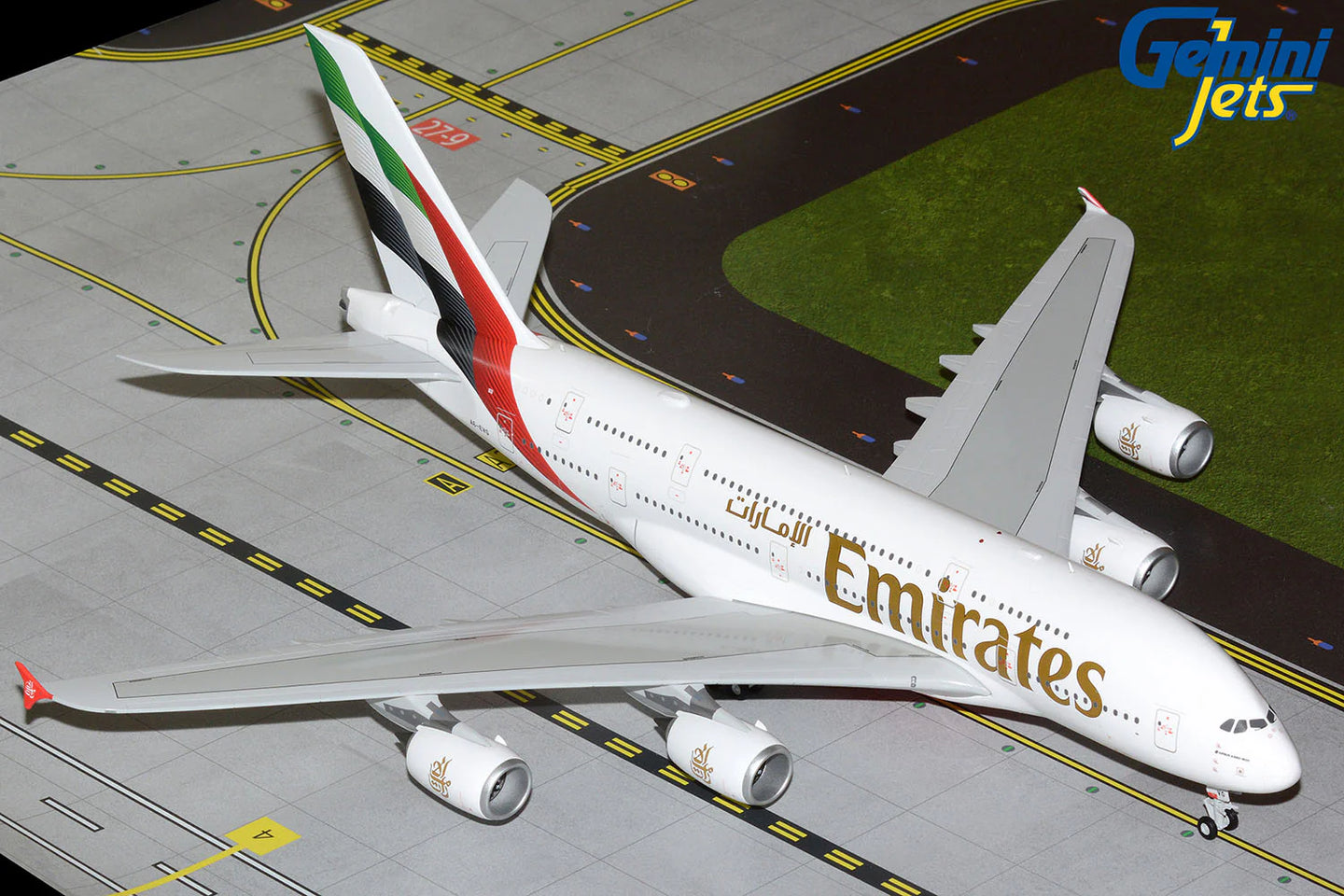 GEMINI JETS A380-800 EMIRATES  REG: A6-EVG