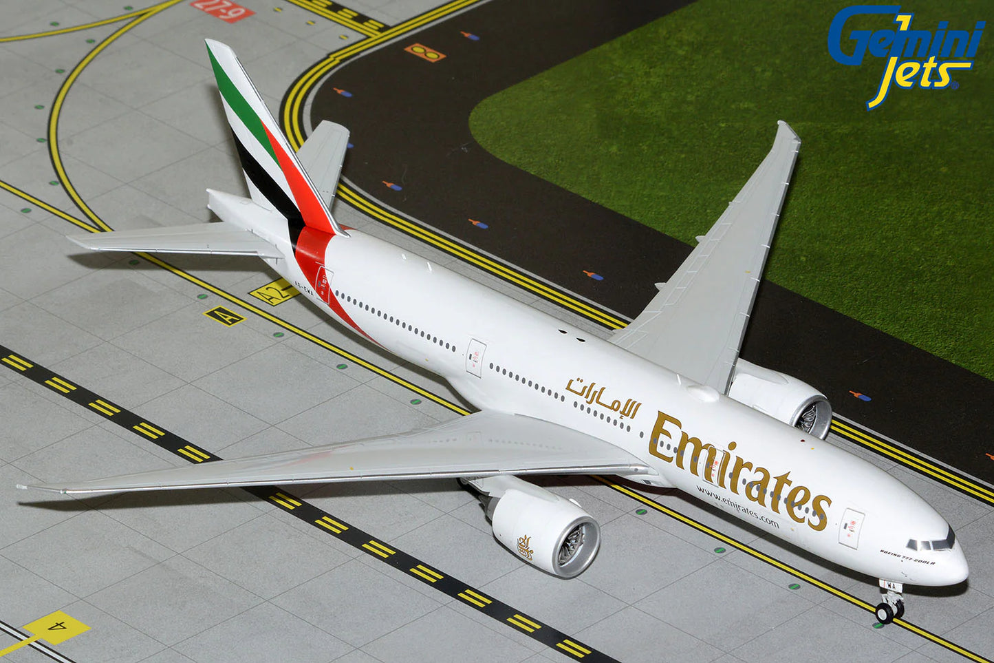 GEMINI JETS B777-200(LR) EMIRATES REG: A6-EWA