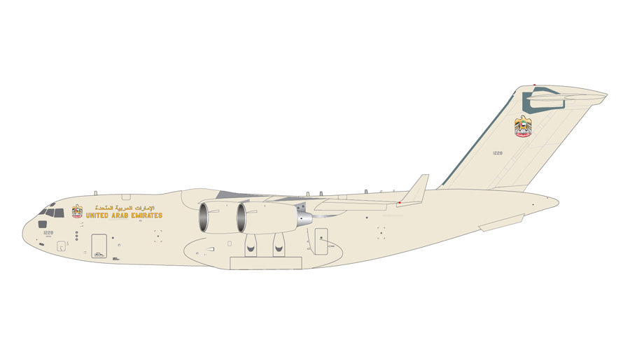 GEMINI JETS C-17A GLOBEMASTER III  UNITED ARAB EMIRATES AIR FORCE REG: 1228