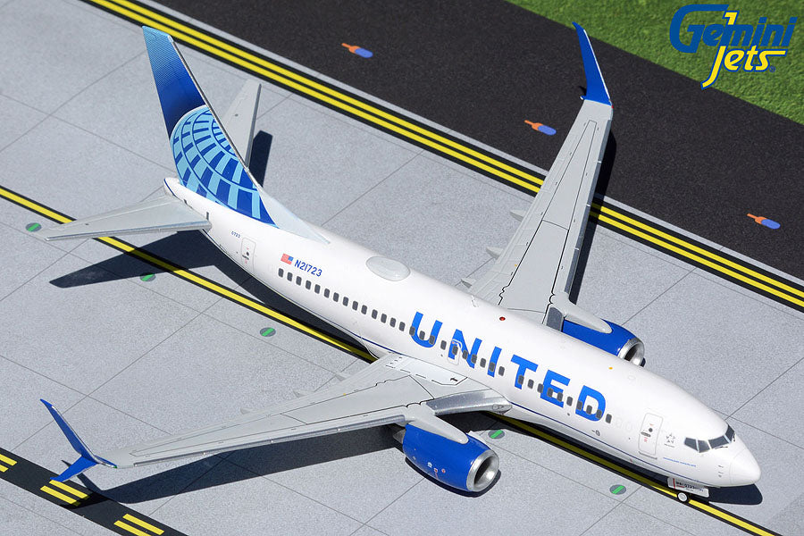 GEMINI JETS B737-700 UNITED AIRLINES "NEW LIVERY" REG: N21723