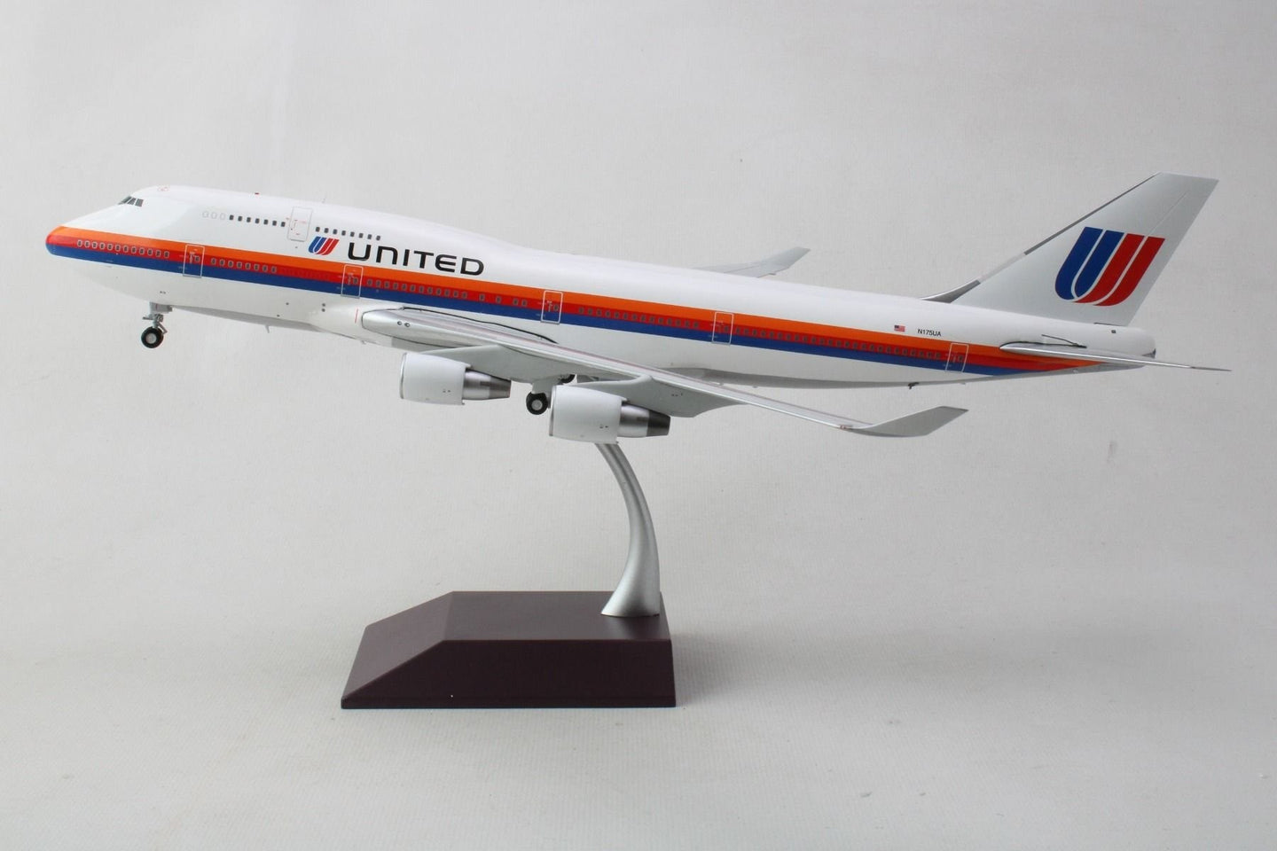 GEMINI JETS B747-400 UNITED AIRLINES "SAUL BASS LIVERY" REG: N175UA