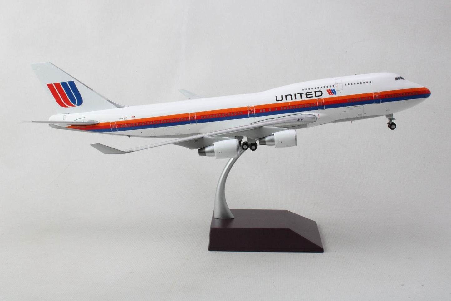 GEMINI JETS B747-400 UNITED AIRLINES "SAUL BASS LIVERY" REG: N175UA