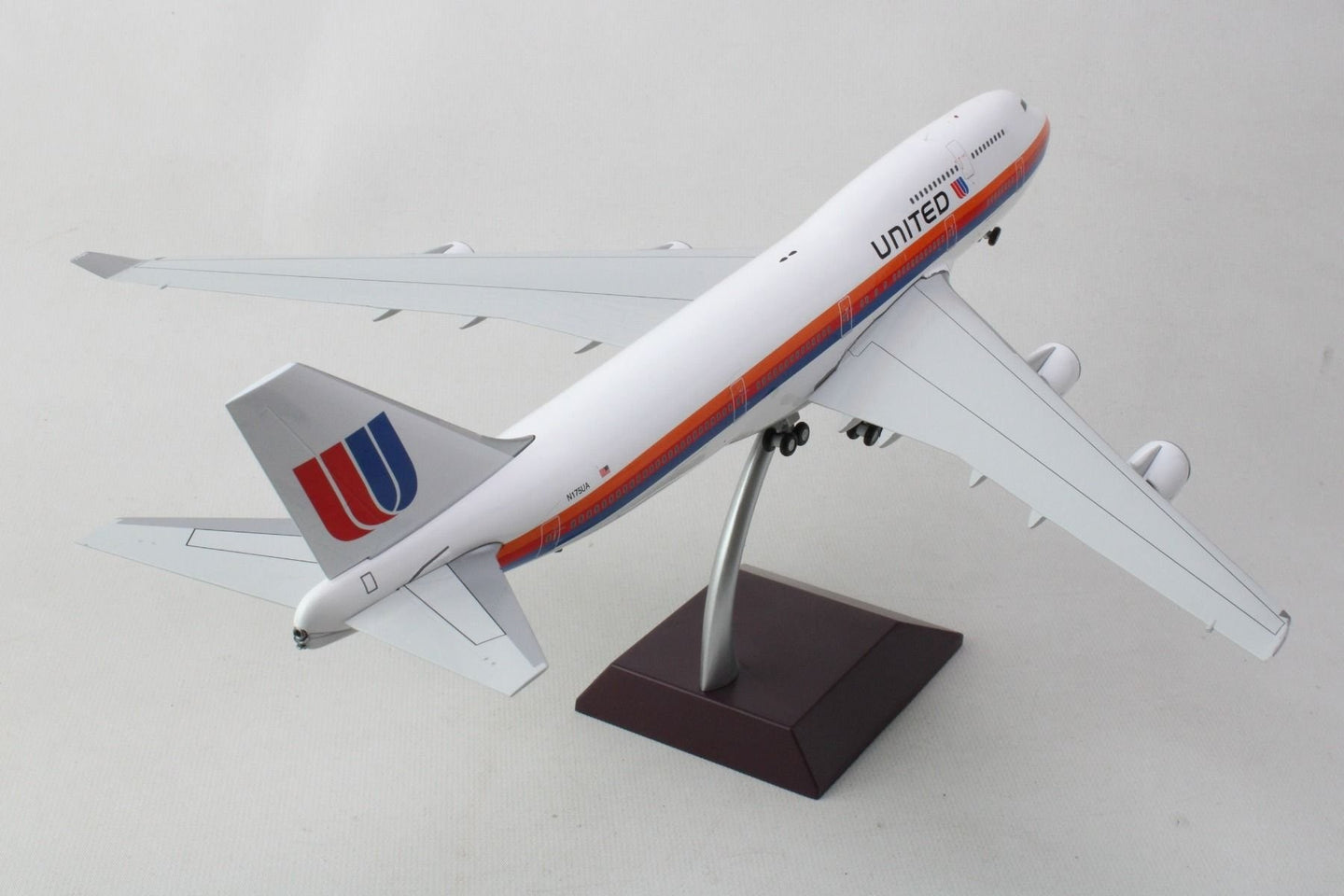 GEMINI JETS B747-400 UNITED AIRLINES "SAUL BASS LIVERY" REG: N175UA