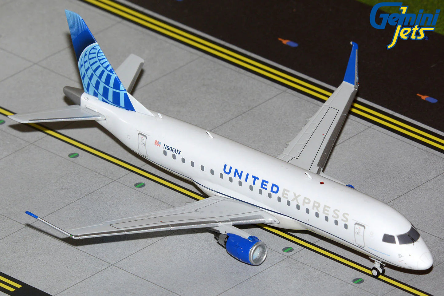GEMINI JETS EMBRAER 175(E175) UNITED EXPRESS/SKYWEST AIRLINES E175 REG: N606UX