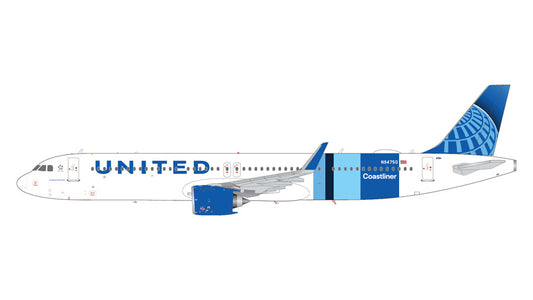 GEMINI JETS A321NEO UNITED AIRLINES "COASTLINER" REG: N94750