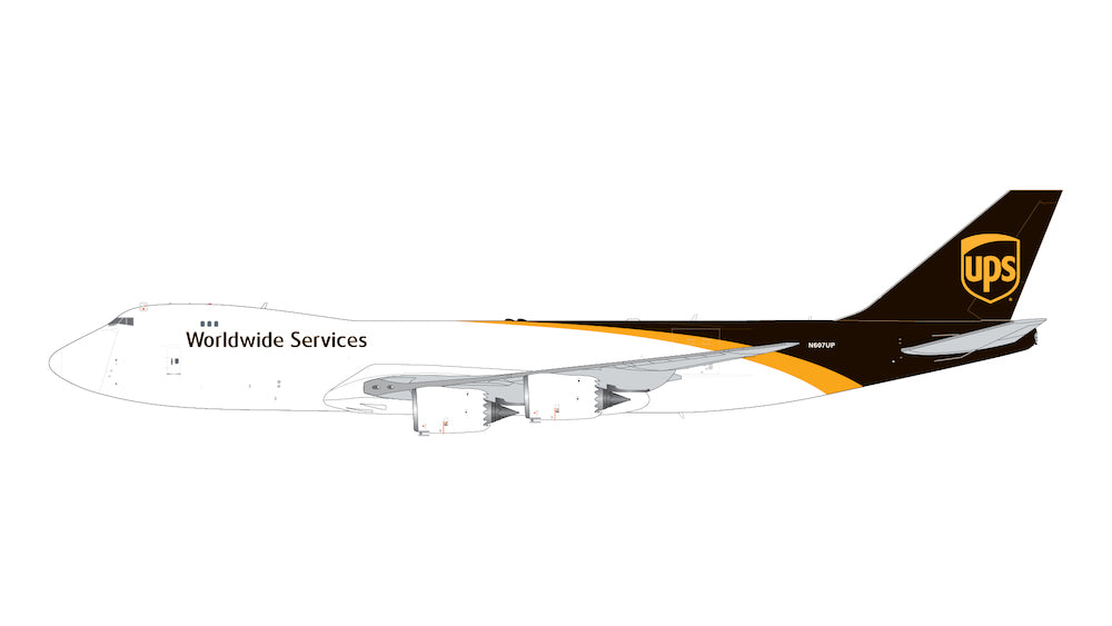 GEMINI JETS B747-8F UPS REG: N607UP