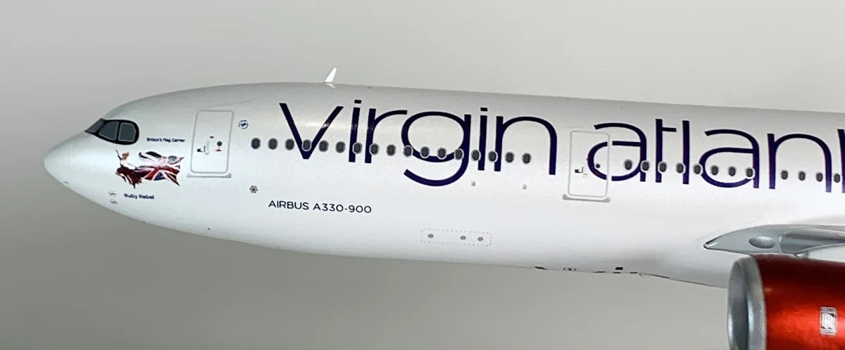 GEMINI JETS G2VIR1373 1/200 A330-900NEO VIRGIN ATLANTIC AIRWAYS "40TH ANNIVERSARY LOGO" REG: G-VSRB WITH STAND
