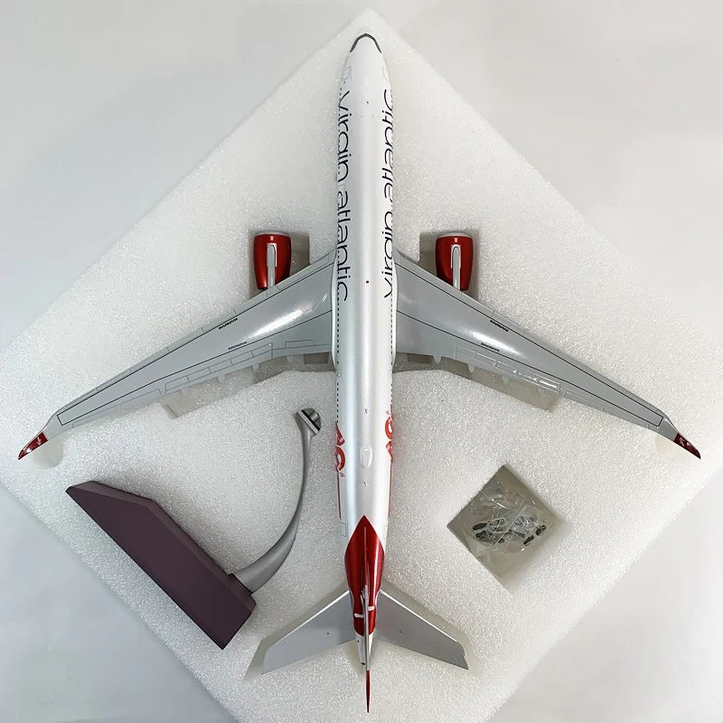 GEMINI JETS G2VIR1373 1/200 A330-900NEO VIRGIN ATLANTIC AIRWAYS "40TH ANNIVERSARY LOGO" REG: G-VSRB WITH STAND