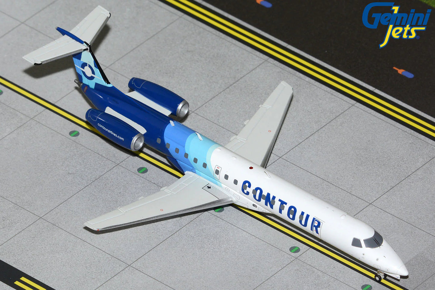GEMINI JETS ERJ-145LR CONTOUR AIRLINES REG: N12552