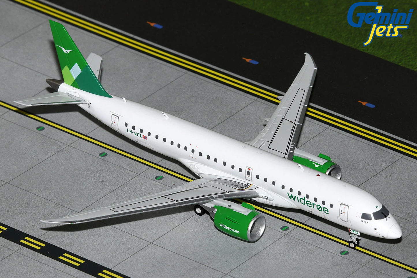 GEMINI JETS E190-E2 WIDEROE REG: LN-WEA