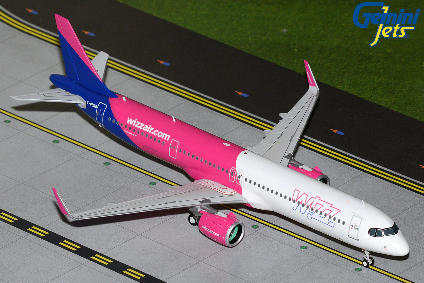 GEMINI JETS A321NEO WIZZ AIR UK REG: G-WUNB