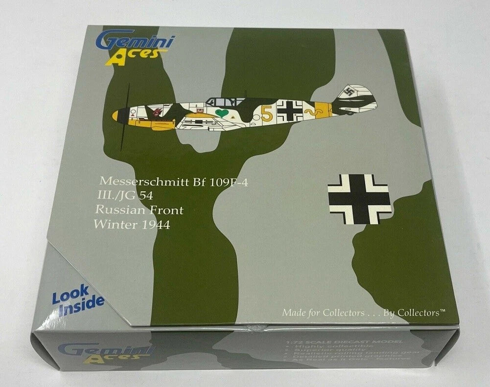 GEMINI ACES BF109F LUFTWAFFE III./JG 54 "YELLOW 5"