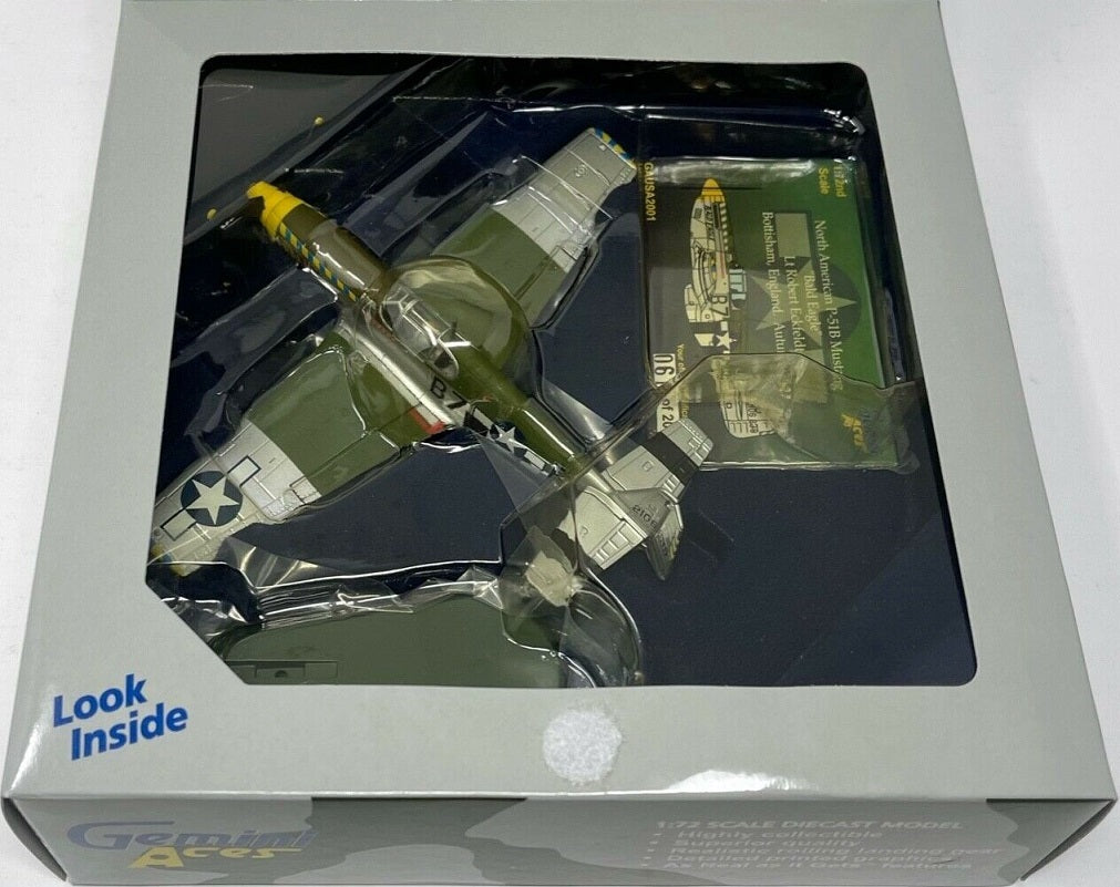 GEMINI ACES P-51B MUSTANG USAAF "BALD EAGLE" ENGLAND 1944
